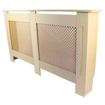 Image of Diamond Unpainted Radiator Cover - Large