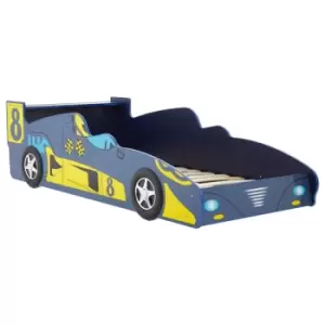Image of Premier Housewares Kids Car Bed - Blue