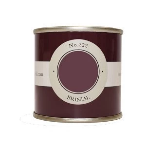 Image of Farrow & Ball Estate Brinjal No. 222 Emulsion Paint 100ml Tester pot