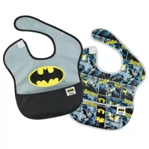 Image of Bumkins DC Comics Super Bib - (Pack of 2) - Batman
