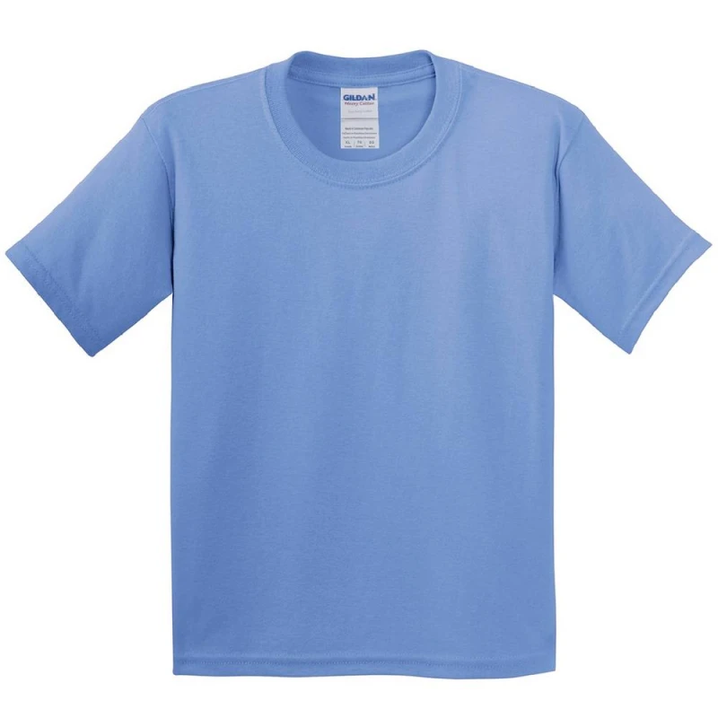 Image of Gildan Heavy Cotton T-Shirt Pack of 2 in Duck Egg Blue Size: XS Duck Egg Blue Unisex XS