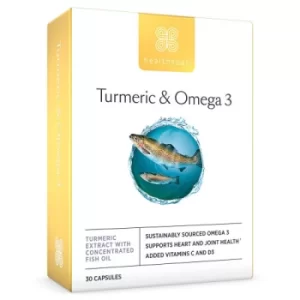 Image of Healthspan Turmeric & Omega 3 30 Capsules