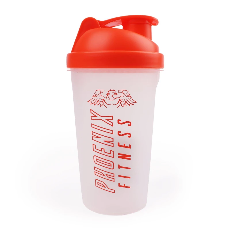 Image of Phoenix Fitness Protein Shaker Orange unisex
