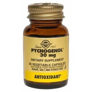 Image of Solgar Pycnogenol 30 mg Vegetable Capsules 60 Capsules