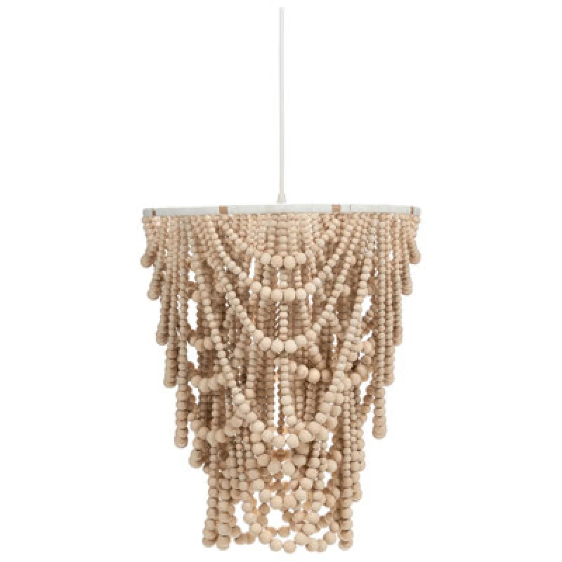 Image of Beliani Chandelier Zola Wood Light Brown