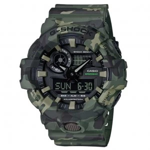 Image of Casio G-SHOCK Standard Analog-Digital Watch GA-700CM-3A - Khaki Camouflage