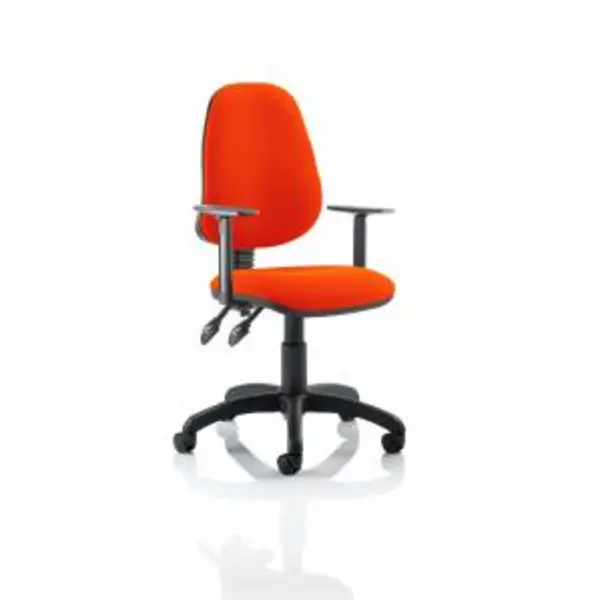 Image of Eclipse Plus II Lever Task Operator Chair Bespoke With Height DYNKCUP0831