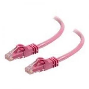 Image of C2G 5m Cat6 550 MHz Snagless Patch Cable - Pink