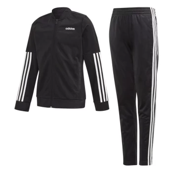 Image of adidas Girls Back 2 Basics Tracksuit - Black