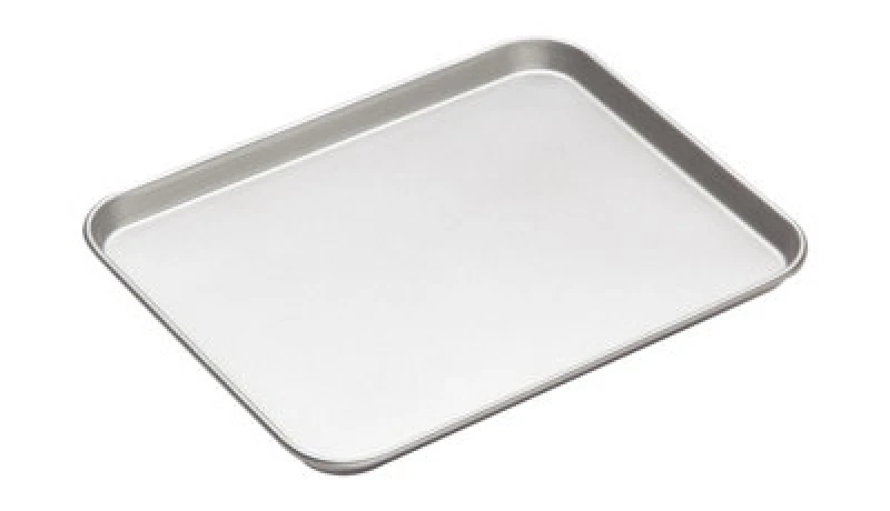 Image of Kitchencraft Non-Stick Oven Tray, 38x30x2cm, Mid Grey