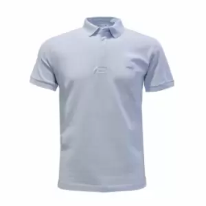Image of Lacoste Tonal Pique Polo - Blue - Medium TJ Hughes