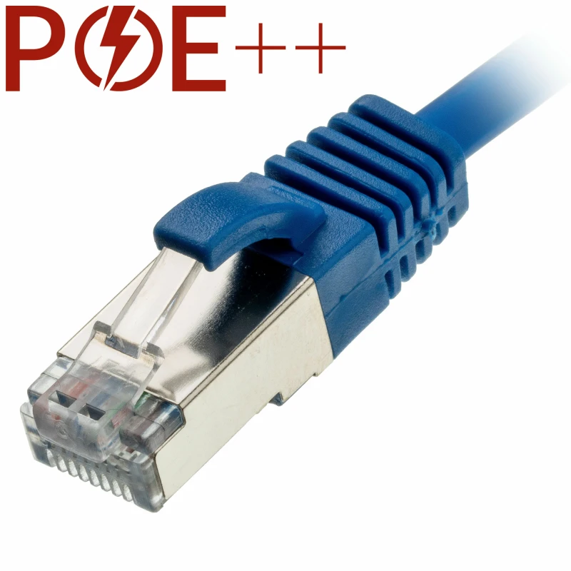 Image of Cablenet 4m Cat6a RJ45 Blue U/FTP LSOH 30AWG Slim Snagless Booted Patc
