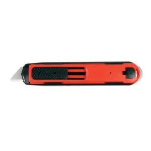 Image of Coba Auto Safety Retracting Ultra Lightweight Knife Blade RedBlack