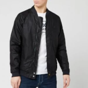 Image of Barbour International Mens Glendale Wax Jacket - Black - M