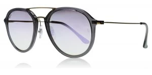 Image of Ray-Ban 4253 Sunglasses Gold / Crystal Grey 62377X
