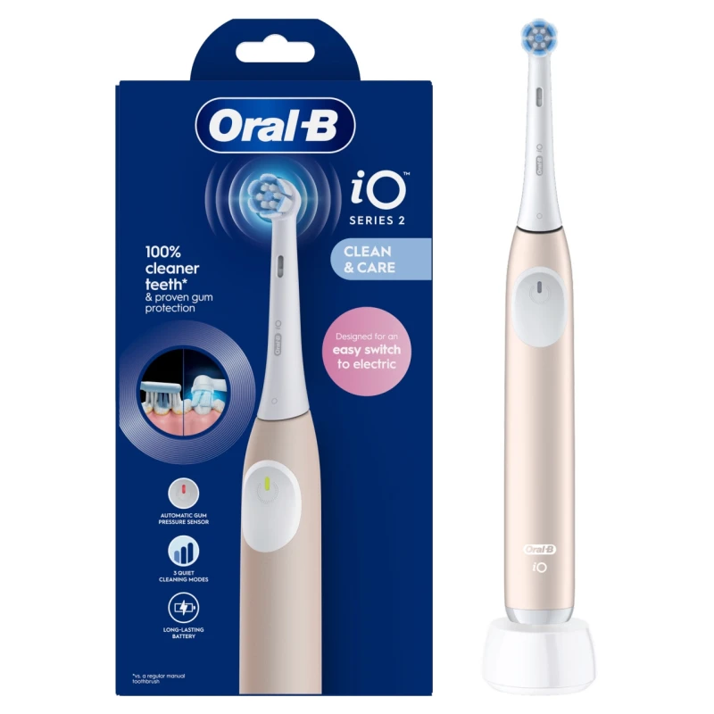 Image of Oral-B iO2 Pink Electric Toothbrush