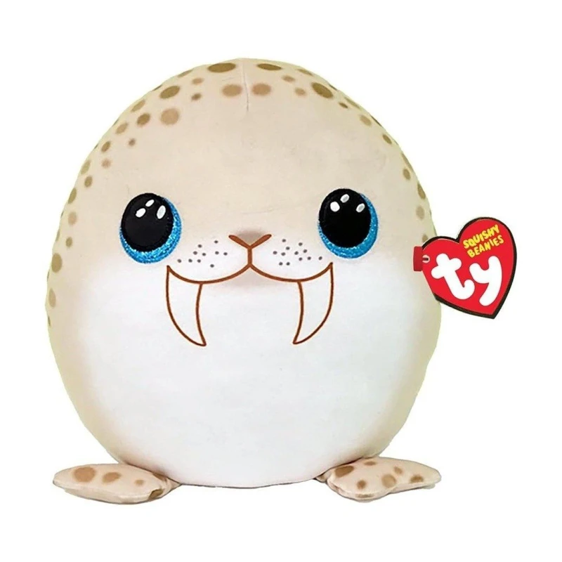 Image of Ty Squishy Beanie Toofers the Walrus 10" Multi