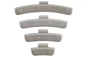 Image of Wheel Weights for Alloy Wheels 5gram Box of 100 Connect 32853