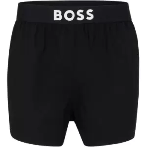 Image of Boss Woven Boxer Stmt 10251107 01 - Black