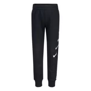 Image of Nike Infant Girls Jogging Bottoms - Black