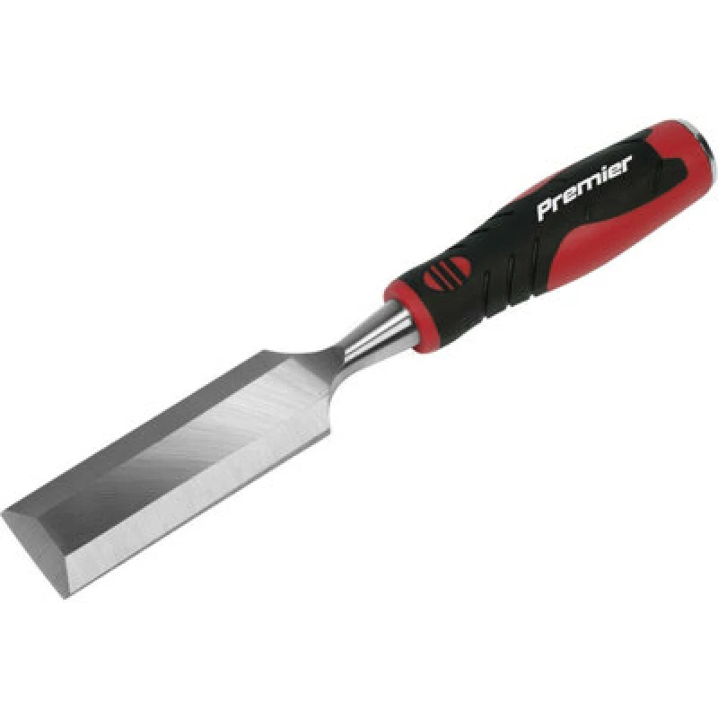 Image of Loops 38mm Hammer-Thru Wood Chisel - Bevel Edged Blade - Chrome Vanadium Steel Metallics