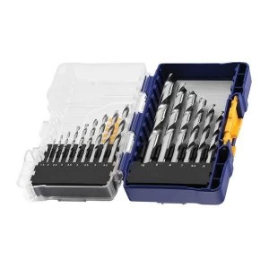 Image of IRWIN HSS Pro Drill Bit Set, 15 Piece