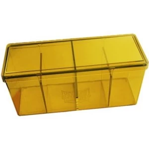 Image of Dragon Shield Storage Box With 4 compartments - Yellow