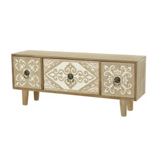 Image of Decorative Three Rustic Wooden Cabinet By Heaven Sends