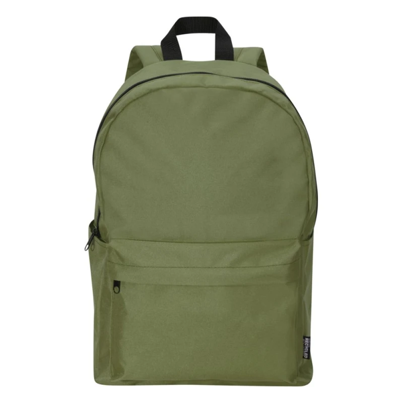 Image of Floso Mens Byron Laptop Backpack in Olive Olive Male One Size