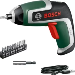 Image of Bosch IXO VII Basic 3.6v Cordless Screwdriver 1 x 2ah Integrated Li-ion USB Charger Case