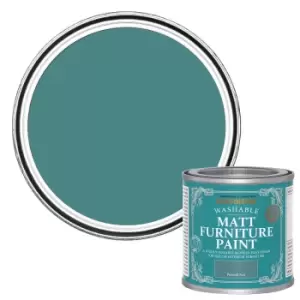 Image of Rust-Oleum Matt Furniture Paint Peacock Suit - 125ml