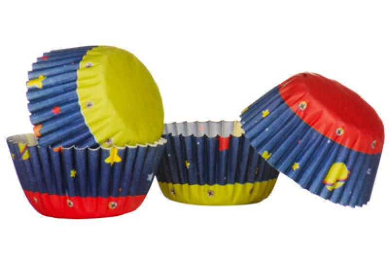 Image of Premier Housewares Rocket 100Pc Mini Cupcake Cases Multi