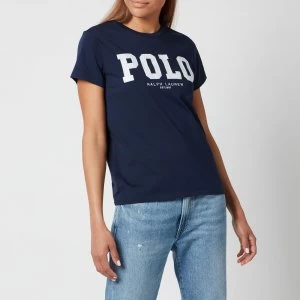 Image of Polo Ralph Lauren Womens Polo Logo T-Shirt - Cruise Navy - M