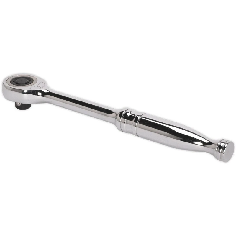 Image of Loops Gearless Ratchet Wrench - 3/8 Inch Sq Drive - Push-Through Reverse Steel Wrench Metallics