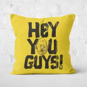 Image of The Goonies Hey You Guys! Square Cushion - 60x60cm - Soft Touch