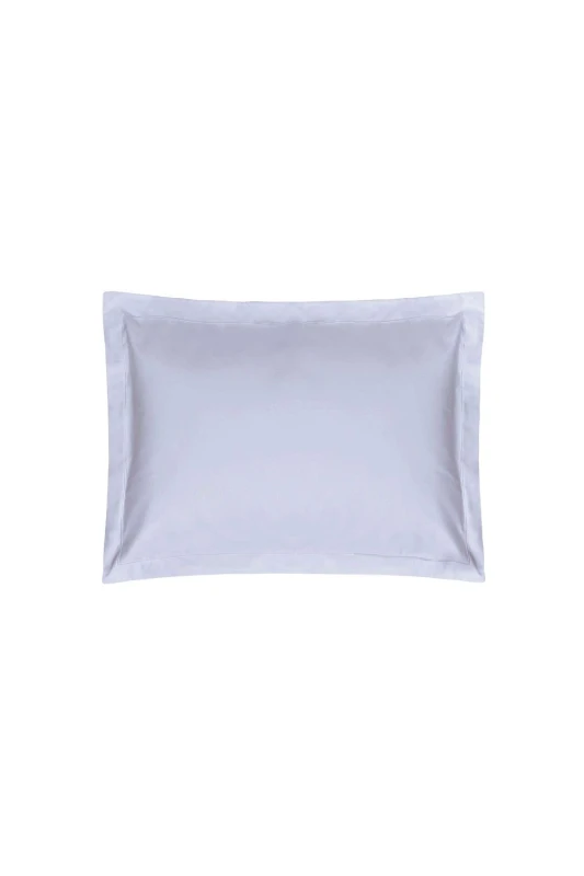 Image of Belledorm Easy Care 200 Thread Count Cotton Polyester Percale Oxford Pillowcase in Pale Lilac Pale Lilac Unisex