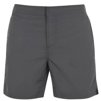 Image of Firetrap Blackseal Plain Swim Shorts - Charcoal