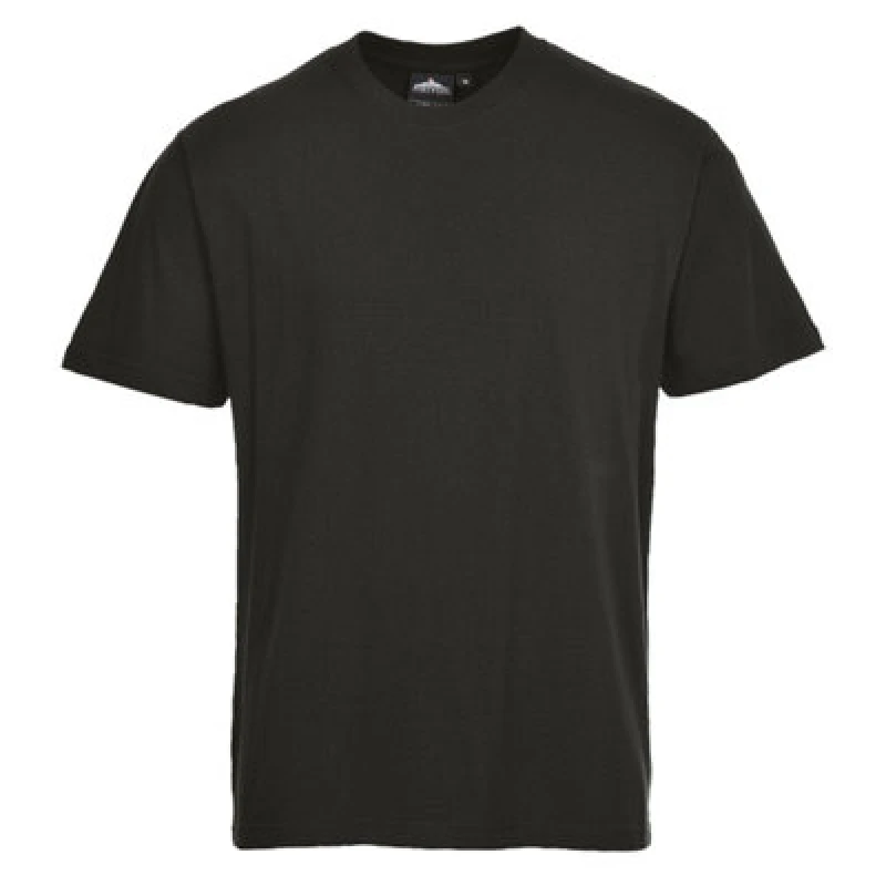 Image of Portwest Turin Premium T Shirt B195BKR5XL Colour: Black