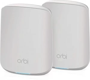 Image of Netgear Orbi WIFi 6 Mesh System AX1800 ( RBK352) 1 Router with 1 Satel