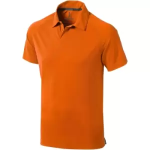 Image of Elevate Mens Ottawa Short Sleeve Polo (XL) (Orange)