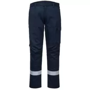 Image of Portwest - FR66NAR33 - sz 33 Bizflame Ultra Trouser - Navy Regular - Navy