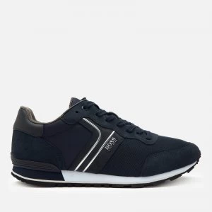 Image of Hugo Boss Parkour Runner Trainers Navy/White Size 9 Men