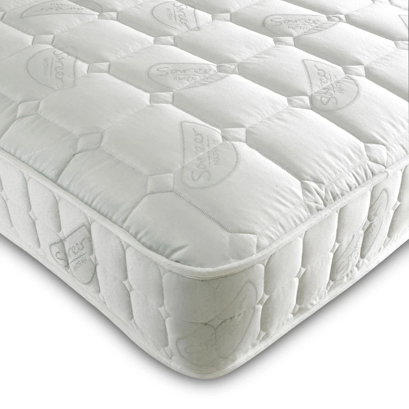 Image of Sareer Furniture Limited Orthopaedic Coil Spring Mattress in White Size: Small Single White Unisex Small Single