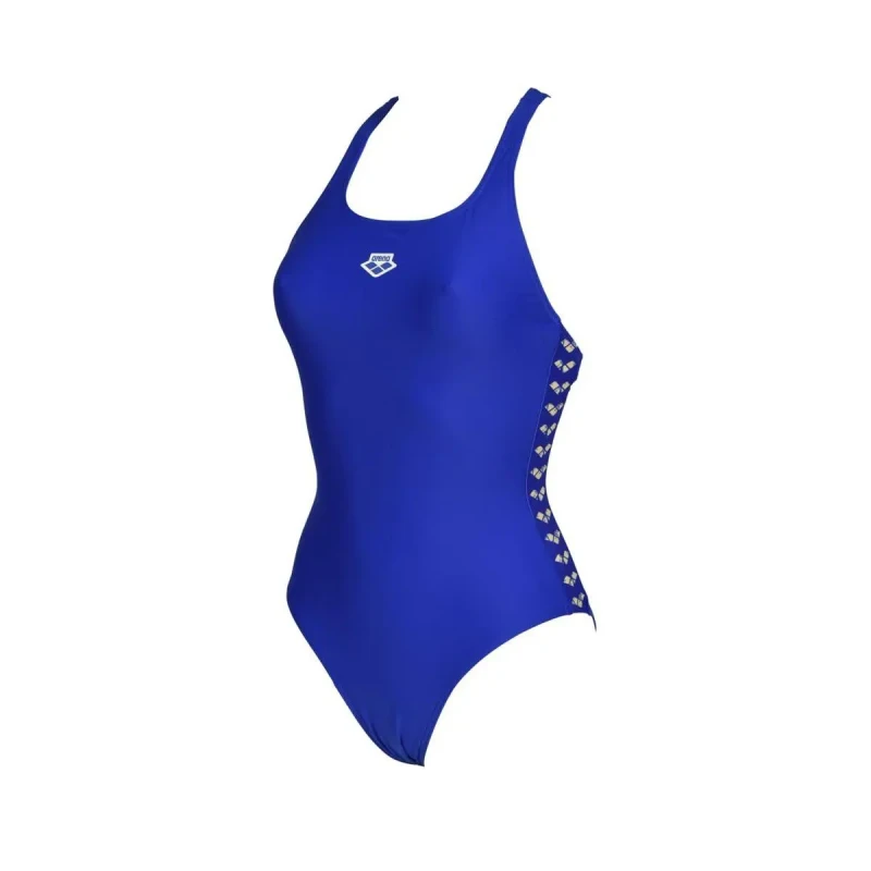 Image of Womens 1 Piece swimsuit Arena Icons Racer Bleu Female 42