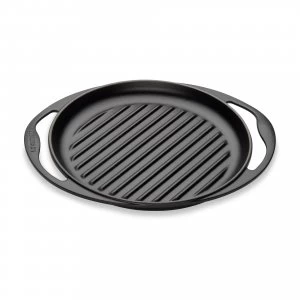 Image of Le Creuset Cooks Special Skinny Round Grill 25cm Black