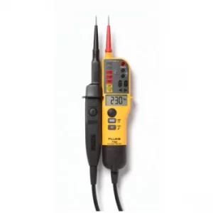 Image of Fluke T150 Voltage/Continuity Tester With LCD, Ohms, Switchable Load