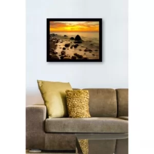 Image of SC1258 Multicolor Decorative Framed MDF Painting