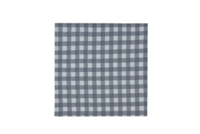 Image of Smart Living Smart Living Premium Gingham Grey Cotton Napkins - Set of 4 (41X41CM) Size: 4 Pack Grey 4 Pack Unisex 5056242897897