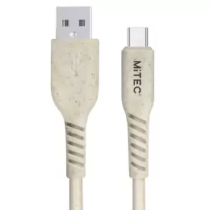 Image of MiTEC Biodegradable USB-C to USB-A Cable - 1m