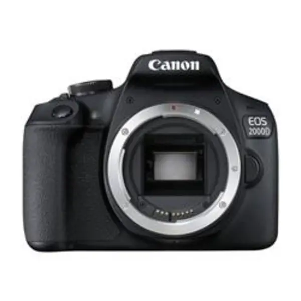 Image of Canon EOS 2000D SLR Black Camera Body Only (24MP, 3.0 screen , WiFi) 2728C004